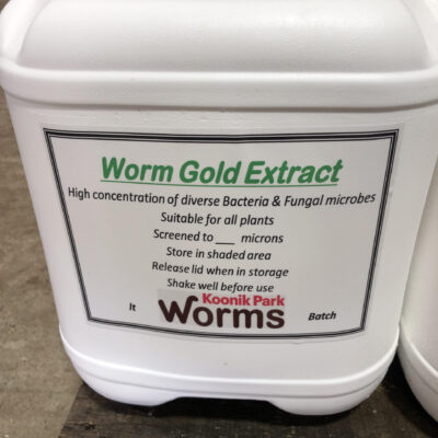 worm Gold label